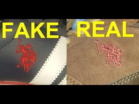 us polo assn fake vs real shoes|how to find polo shoes.